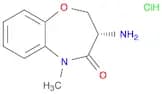 (3S)-3-amino-5-methyl-2,3,4,5-tetrahydro-1,5-benzoxazepin-4-one hydrochloride