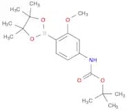 TERT-BUTYL N-[3-METHOXY-4-(TETRAMETHYL-1,3,2-DIOXABOROLAN-2-YL)PHENYL]CARBAMATE