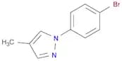 1-(4-Bromophenyl)-4-methyl-1H-pyrazole