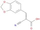 3-(1,3-dioxaindan-5-yl)-2-cyanoprop-2-enoic acid