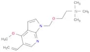 5-ethenyl-4-methoxy-1-{[2-(trimethylsilyl)ethoxy]methyl}-1H-pyrrolo[2,3-b]pyridine