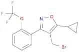 Isoxazole, 4-(bromomethyl)-5-cyclopropyl-3-[2-(trifluoromethoxy)phenyl]-