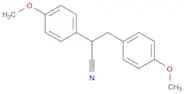 2,3-Bis(4-methoxyphenyl)propanenitrile