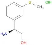 (S)-2-Amino-2-(3-(methylthio)phenyl)ethanol hydrochloride