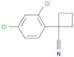 1-(2,4-dichlorophenyl)cyclobutanecarbonitrile