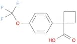 1-[4-(Trifluoromethoxy)phenyl]cyclobutanecarboxylic Acid