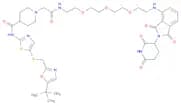 N-(5-(((5-(tert-Butyl)oxazol-2-yl)methyl)thio)thiazol-2-yl)-1-(14-((2-(2,6-dioxopiperidin-3-yl)-1,…