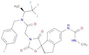 (1R)-N-[(4-Fluorophenyl)methyl]-2,3-dihydro-5-[[(methylamino)carbonyl]amino]-2',4'-dioxo-N-[(1S)-2…