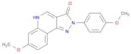 2,5-Dihydro-7-methoxy-2-(4-methoxyphenyl)-3H-pyrazolo[4,3-c]quinolin-3-one