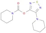 4-(Piperidin-1-yl)-1,2,5-thiadiazol-3-ylpiperidine-1-carboxylate
