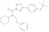 N-Cyclohexyl-N-(2-phenylethyl)-4-[4-(trifluoromethoxy)phenyl]-2H-1,2,3-triazole-2-carboxamide