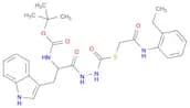 N-[(1,1-Dimethylethoxy)carbonyl]-L-tryptophan-2-[[[2-[(2-ethylphenyl)amino]-2-oxoethyl]thio]carbon…