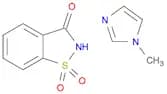 Saccharin 1-methylimidazole