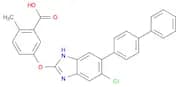 5-((6-([1,1'-Biphenyl]-4-yl)-5-chloro-1H-benzo[d]imidazol-2-yl)oxy)-2-methylbenzoic acid