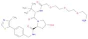 (2S,4R)-1-[(2S)-2-(2-{2-[2-(2-aminoethoxy)ethoxy]ethoxy}acetamido)-3,3-dimethylbutanoyl]-4-hydroxy…