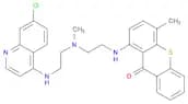 1-{[2-({2-[(7-chloroquinolin-4-yl)amino]ethyl}(methyl)amino)ethyl]amino}-4-methyl-9H-thioxanthen-9…