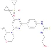 N-[4-[4-[1-(cyclopropylsulfonyl)cyclopropyl]-6-[(3S)-3-methyl-4-morpholinyl]-2-pyrimidinyl]phenyl]…