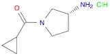 (R)-(3-Aminopyrrolidin-1-yl)(cyclopropyl)methanone hydrochloride
