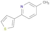 5-Methyl-2-(3-thienyl)pyridine