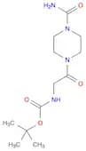 tert-Butyl (2-(4-carbamoylpiperazin-1-yl)-2-oxoethyl)carbamate