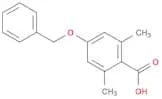 Benzoic acid, 2,6-dimethyl-4-(phenylmethoxy)-