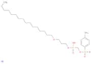 Sodium [3-(hexadecyloxy)propoxy]({[(4-methylbenzenesulfonyl)oxy]methyl})phosphinic acid
