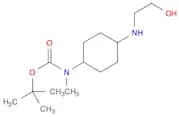 tert-Butyl (4-((2-hydroxyethyl)amino)cyclohexyl)(methyl)carbamate