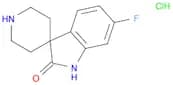 6-Fluorospiro[indoline-3,4'-piperidin]-2-one hydrochloride