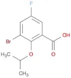 3-Bromo-5-fluoro-2-isopropoxybenzoic acid