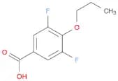 3,5-Difluoro-4-n-propoxybenzoic acid