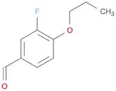 3-Fluoro-4-propoxybenzaldehyde