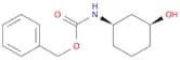 benzyl (1R,3S)-(3-hydroxycyclohexyl)carbamate