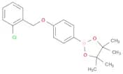 1,3,2-Dioxaborolane, 2-[4-[(2-chlorophenyl)methoxy]phenyl]-4,4,5,5-tetramethyl-