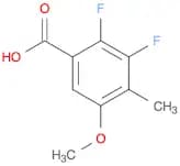 2,3-Difluoro-5-methoxy-4-methylbenzoic Acid
