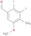 2,3-Difluoro-5-methoxy-4-methylbenzaldehyde
