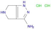 1H,4H,5H,6H-pyrrolo[3,4-c]pyrazol- 3-amine dihydrochloride