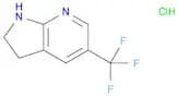 5-(trifluoromethyl)-1H,2H,3H-pyrrolo[2,3-b]pyridine hydrochloride
