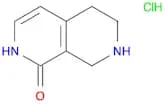 1,2,5,6,7,8-hexahydro-2,7-naphthyridin-1-one hydrochloride