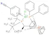 Chloro(4-cyanophenyl){(R)-1-[(S)-2-(diphenylphosphino)ferrocenyl]ethyl(di-t-butyl)phosphine}nickel…