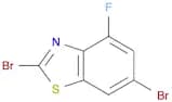 Benzothiazole, 2,6-dibromo-4-fluoro-