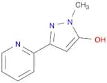 1-METHYL-3-(PYRIDIN-2-YL)-1H-PYRAZOL-5-OL