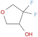 4,4-Difluorotetrahydrofuran-3-ol