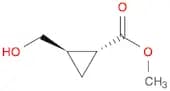 Cyclopropanecarboxylic acid, 2-(hydroxymethyl)-, methyl ester,(1R,2R)-rel-