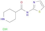 n-1,3-thiazol-2-ylpiperidine-4-carboxamide hydrochloride