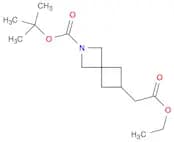 tert-butyl 6-(2-ethoxy-2-oxo-ethyl)-2-azaspiro[3.3]heptane-2-carboxylate