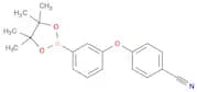 4-[3-(Tetramethyl-1,3,2-dioxaborolan-2-yl)phenoxy]benzonitrile