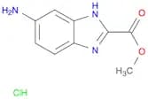 Methyl 5-amino-1H-benzo[d]imidazole-2-carboxylate hydrochloride