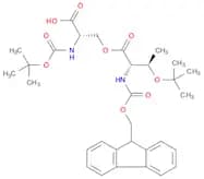 (2S)-3-{[(2S,3R)-3-(tert-butoxy)-2-({[(9H-fluoren-9-yl)methoxy]carbonyl}amino)butanoyl]oxy}-2-{[(t…