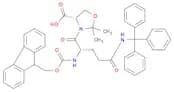 (4S)-3-[(2S)-2-({[(9H-fluoren-9-yl)methoxy]carbonyl}amino)-4-[(triphenylmethyl)carbamoyl]butanoyl]…