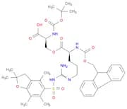 (2S)-2-{[(tert-butoxy)carbonyl]amino}-3-{[(2S)-2-({[(9H-fluoren-9-yl)methoxy]carbonyl}amino)-5-{N'…